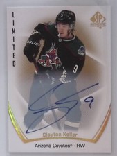2022-23 SP Authentic 2021-22 Update Limited Auto Clayton Keller