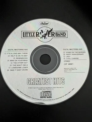 Capitol Records Little River Band Greatest Hits Rock Music Disc Only Cd - Image 1 of 2