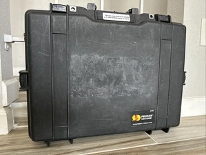 PELICAN 1495 Laptop Case Waterproof Shockproof w/ Combo Lock Foam & Access Black - Bild 1 von 19