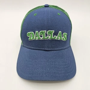 Dallas Mavericks Mesh Trucker Hat Old Colors - Picture 1 of 9