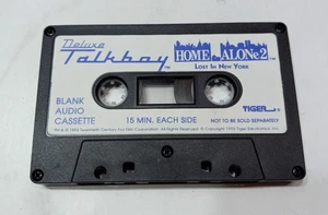 Tiger Home Alone 2 Blank Audio Cassette for Deluxe Talkboy Cassette Recorder - Picture 1 of 5