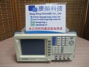 【Kang Rong Scientific】G.W LCR8110G 20Hz to 10MHz Precision LCR Meter - Picture 1 of 8