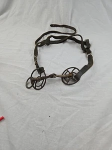 Vintage Berry Driving Bit Horse Snaffle Harness Bridle Horse Bridles 11141 - Picture 1 of 9
