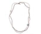 Chanel Gold CC Crystal Blue Moon Star Peal Multi Chain Long Necklace