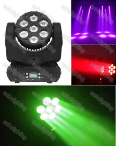 mini wash 70w quad led moving head stage light 7x10w mini beam wash moving head - Picture 1 of 7