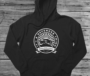 Sudadera con capucha de regalo para Land Defender Rover es una cosa para defender que no entenderías - Imagen 1 de 12