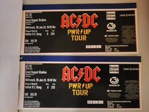 2x AC/DC Karten in Wien am 26.06.2024 - Bild 1 von 1