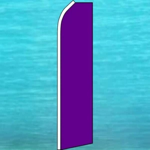 LILA EINFARBIGE FLATTERFLAGGE groß Feder Bande Banner Veranstaltungen Anlässe - Bild 1 von 4