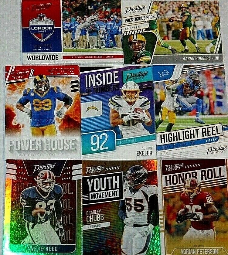 2020 Prestige Football Inserts - Pick From Drop Menu  - Image 1 of 1