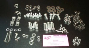 Triumph Underhood SS Hardware Kit TR3A (late)-TR3B MCY109 - Bild 1 von 1