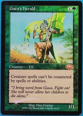 Gaea's Herald FOIL Planeshift PLD Green Rare MAGIC CARD (ID# 462858) ABUGames - Image 1 of 2