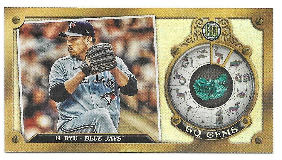 2022 Gypsy Queen HYUN-JIN RYU GQ Gems Minis - TORONTO BLUE JAYS - #GGM-16 - Image 1 of 1