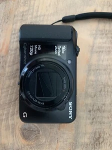 Sony Cyber-shot DSC-H90 16.1MP Digital Camera Black With Battery And Soft Case - Picture 1 of 6