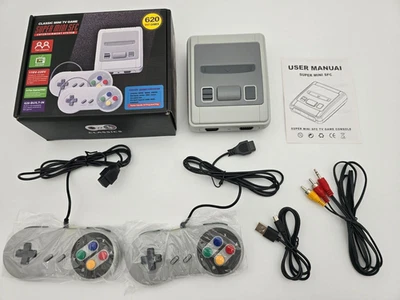 CLASSIC SUPER MINI SFC ENTERTAINMENT SYSTEM ~ 620 ~ 8 BIT GAMES ~ NEW