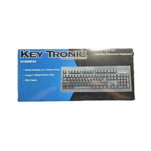 Key Tronic KT800PS2 104-Key Enhanced Keyboard - Picture 1 of 1