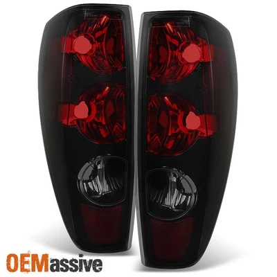 Conjunto de luces traseras ahumadas negras Colorado Canyon Fit 2004-2012 izquierda+derecha Foto 1 de 4