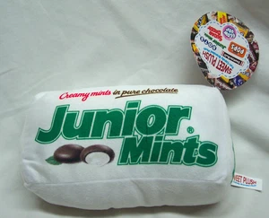 Junior Mints Süßigkeiten Mini Kissen 7 Zoll Plüsch Stofftier Spielzeug NEU mit Etikett - Bild 1 von 3