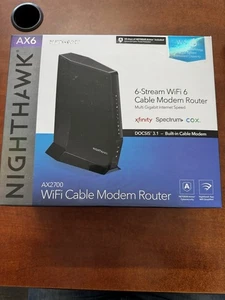 NETGEAR NIGHTHAWK AX6 AX2700 Router modemu WiFi - Zdjęcie 1 z 4