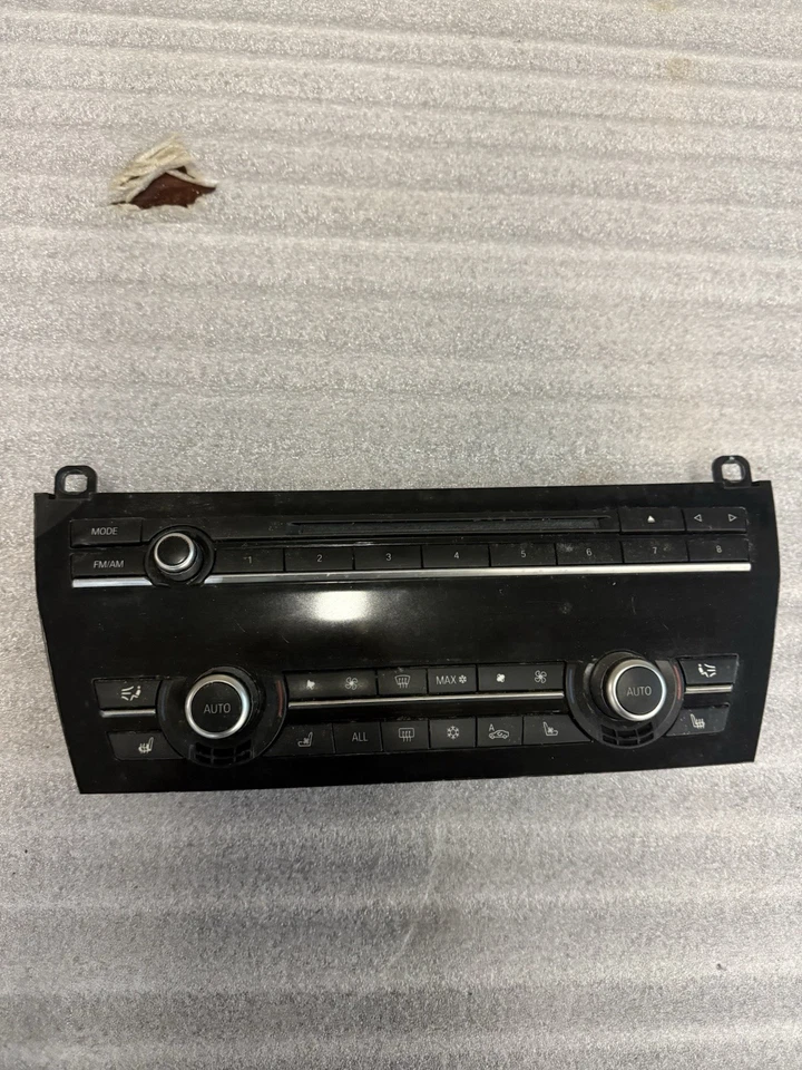 BMW 535i 740i 750i 2009 2010 2011 2012 temperatura de fábrica climatizador panel de aire acondicionado 924971501 Foto 1 de 4