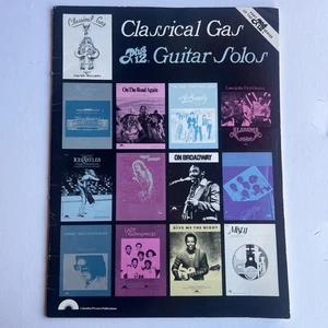 Guitarra Clásica Gas Plus 12 Solos Libro de Partituras Guitarra De Colección 1982 - Imagen 1 de 3