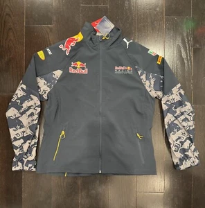 Puma Red Bull Jacket Women X Large Full Zip Pockets Formula One Racing Team - Picture 1 of 19