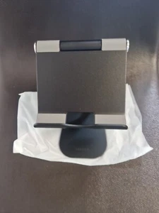 OMOTON ADJUSTABLE ALUMINUM TABLET STAND - BLACK - Picture 1 of 8