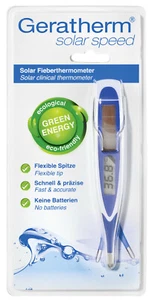Solar Powered Digital Ecological LCD Flexible Thermometer Geratherm Baby Adult