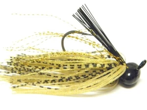 wLure 1/2 oz Weedless Trailer Keeper Premium Silicone Skirts Football Jigs JH1 - Picture 1 of 20