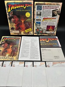 Indiana Jones and the Fate of Atlantis EN DOS PC BOX 5.25 floppy TOP! COLLECTION - Bild 1 von 11