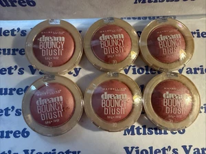6 Maybelline New York Dream Bouncy Blush #70 Hot Tamale NEW NOS Sealed - Picture 1 of 2