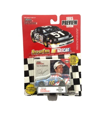 1995 Racing Champions Preview | Ted Musgrave #16 The Family Channel 1:64 Diecast - Image 1 of 3