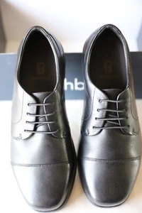 Birchbury Brenston barefoot dress shoe Non-slip black men's 10 slip-on - Picture 1 of 7
