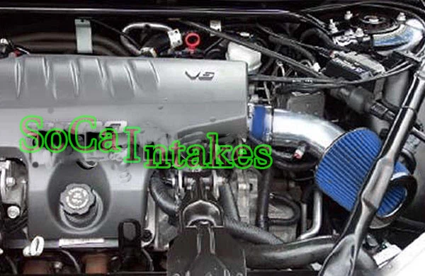 Kit de admisión de aire azul y filtro para Chevy Monte Carlo 1995-2005 3,8 L V6 Foto 1 de 1