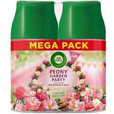 Airwick Freshmatic Twin Refill 2pk Peony Garden Party with notes of sandalwood