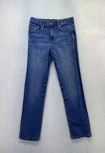 Lucky Brand Youth Boys Size 20 Medium Wash Adjust Waist Classic Straight Jeans - Picture 1 of 10