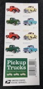 Pickup Trucks Sheet of 20 Forever Stamps - Picture 1 of 4