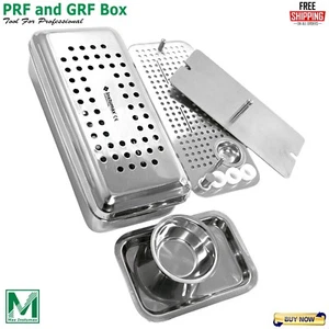 Instrumentos de cirugía de implantes dentales de fibrina rica en plaquetas sistema de caja PRF y GRF - Imagen 1 de 5