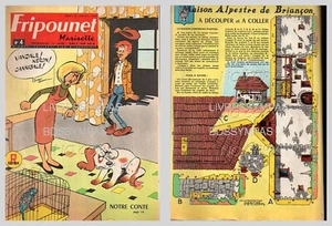 FRIPOUNET 1964 N° 4 (R) 23/01/1964 DECOUPAGE : MAISON ALPESTRE BRIANCON - Picture 1 of 1