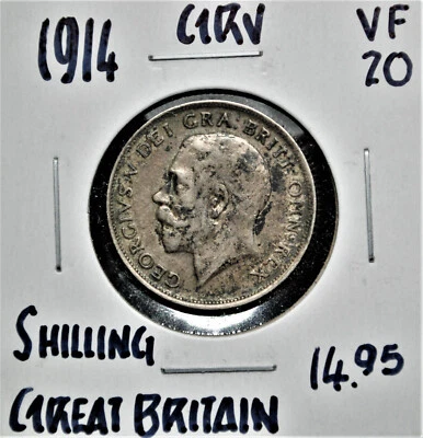 1914 Great Britain Shilling - Image 1 of 2