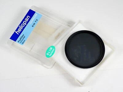 Heliopan 72mm Circular Polarizer CPL Filter ES-72 Slim Polfilter Lichtfilter - Image 1 of 4