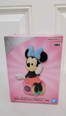 Banpresto Personajes Disney Sofubi Minnie Mouse Disney 100º 4" Figura BanDai Foto 1 de 4