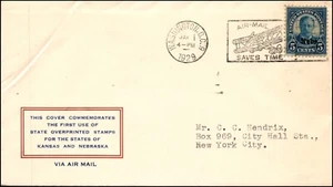 Scott 674 5 Cents Roosevelt Nebraska Overprint Mauck FDC Typed Addr Planty 674-6 - Picture 1 of 2