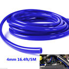 16.4Ft 5M Blue 4Mm Silicone Vacuum Tube Hose Silicon Tubing Universal Usa Stock!
