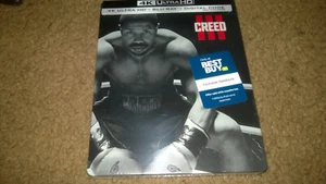 Creed 3 (4K/Blu-ray UHD STEELBOOK) III NEW Michael B Jordan boxing sports Rocky - Picture 1 of 2