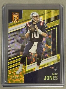 2022 Panini Donruss Elite Mac Jones Gold 60/75 #4 New England Patriots - Foto 1 di 3