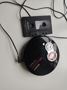 Sony Walkman Portable CD Player car ready with Cassette adaptor. (D-EJ758CK) - Picture 1 of 8