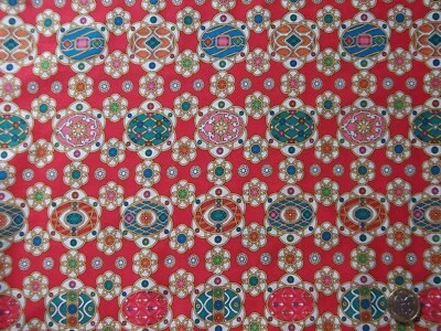 OVAL JEWEL DESIGN - Liberty Tana Lawn Cotton Approx 68 x 18 cm - Image 1 of 3
