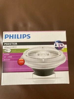Philips MAS LEDspotLV D 11-50w 927 AR111 24D - Image 1 of 3