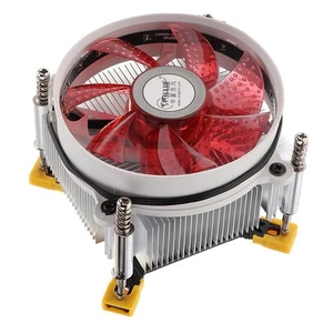 Refroidisseur De Processeur En Aluminium De 9 Cm Avec Dissipateur Thermique De - Photo 1/7