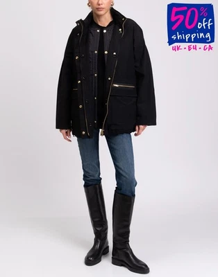 PVP €991 3.1 PHILLIP LIM 3 en 1 Chaqueta Talla S Acolchada y Acolchada Capa Interior Con Capucha Foto 1 de 4